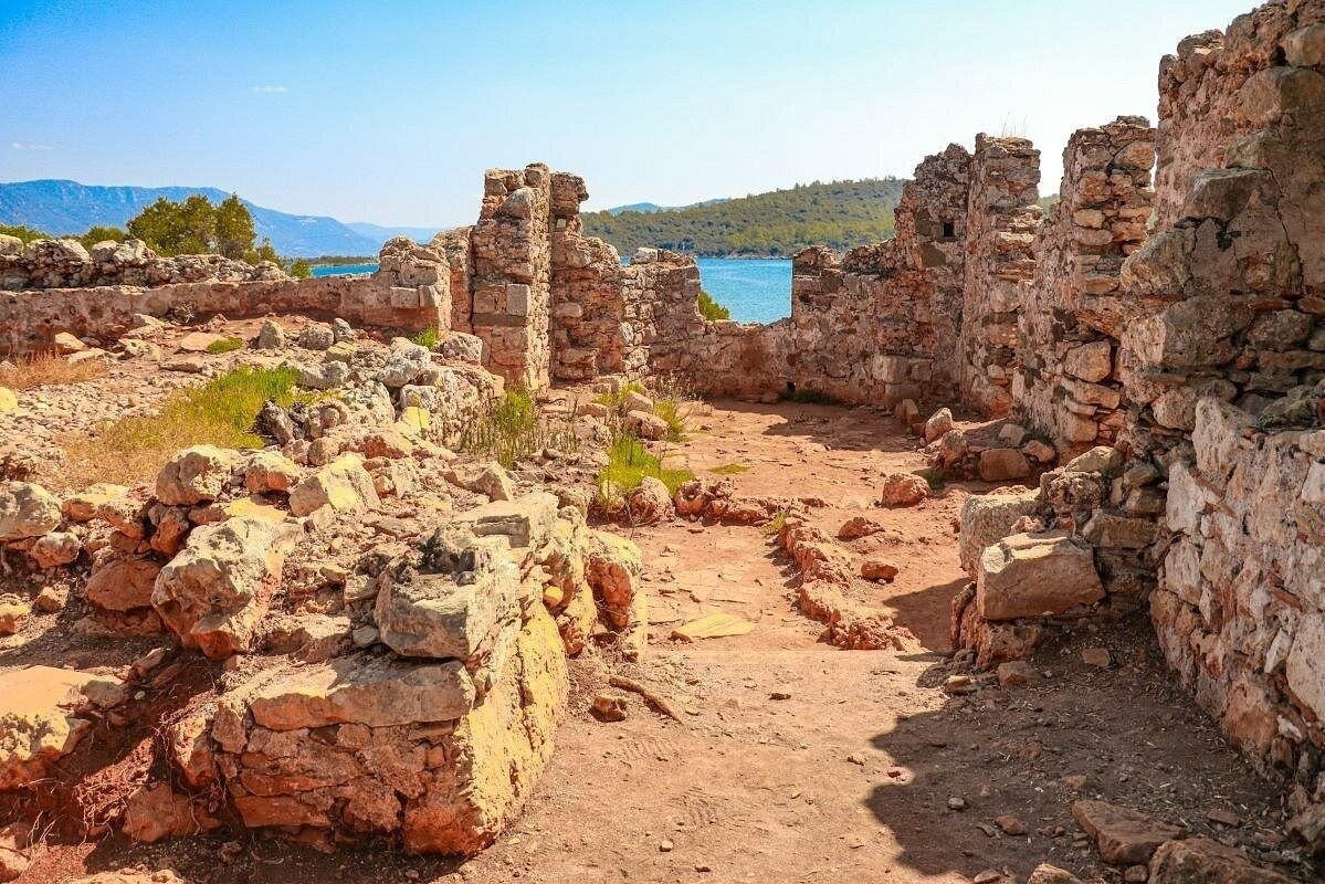 Остров Клеопатры (остров Седир) из Мармариса